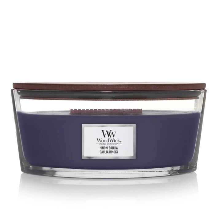 WoodWick Hinoki Dahlia Ellipse Jar